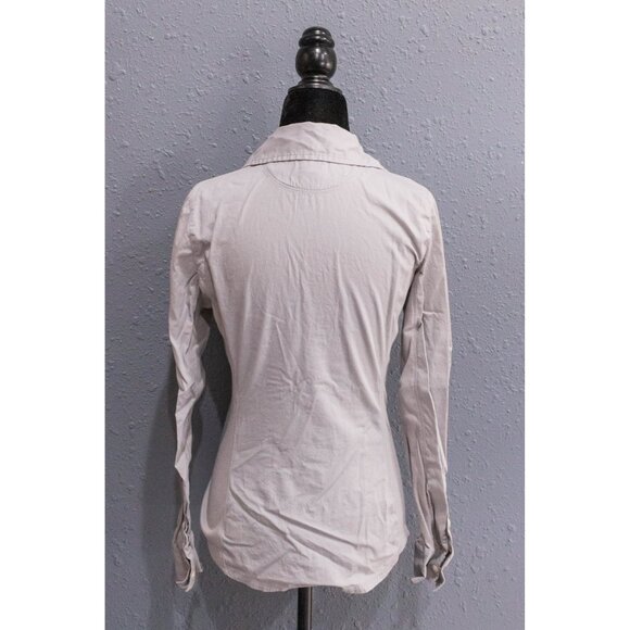 Converse One-Star Gray Button Up, Size Small - Picture 3 of 3